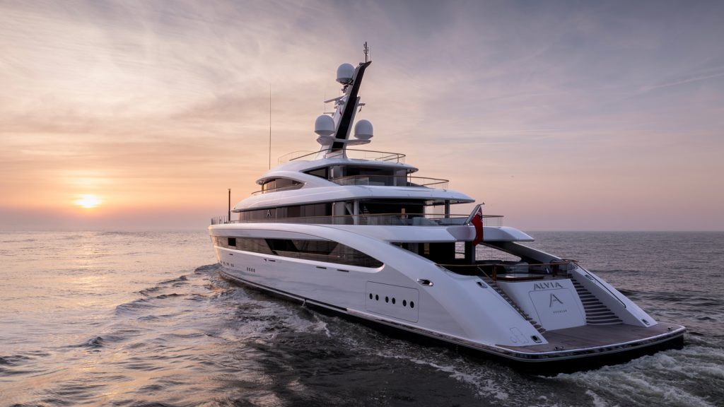 Superyacht Alvia 