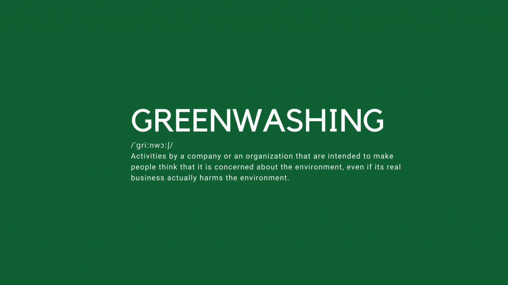 ESG Investing - Greenwashing
